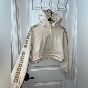 Supreme Cropped Hoodie
